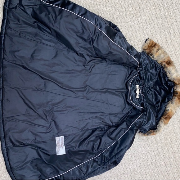 Laundry by Design Natural Fur Collar Coat Size Medium - Picture 3 of 7